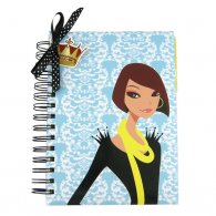 Cover girl - Bo Bo Large O-Wire Binding Notebook with Divider