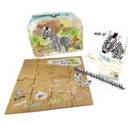 Sewing Box With Magnetic Puzzle Board Set