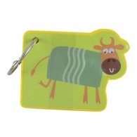 Cattle Key Ring Memo Pad