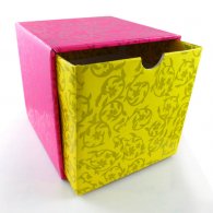 Shocking Pink + Yellow UV CD Box