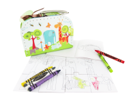 Puzzle Drawing Sewing Kit--Forest