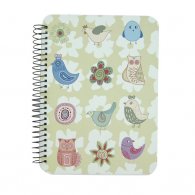 Birds O-Wire Binding Notebook