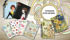 Notebook (with divider)
