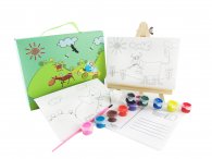 Canvas Postcard Box Set--Farm