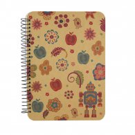 Robort O-Wire Binding Notebook (Kraft Cover)