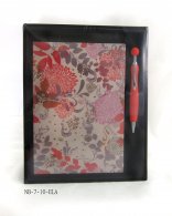 Animal Fabric Cover Diary Set with Pen