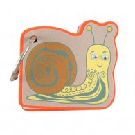 Snail Key Ring Memo Pad