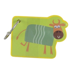 Cattle Key Ring Memo Pad