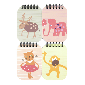 Forest Kingdom O-Wire Binding Notebook (4pcs/set)